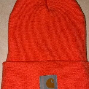 Carhartt Vibrant Orange Knit Hat